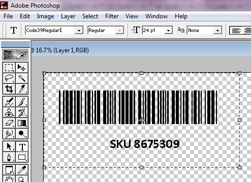 Code 39 barcode font mac free