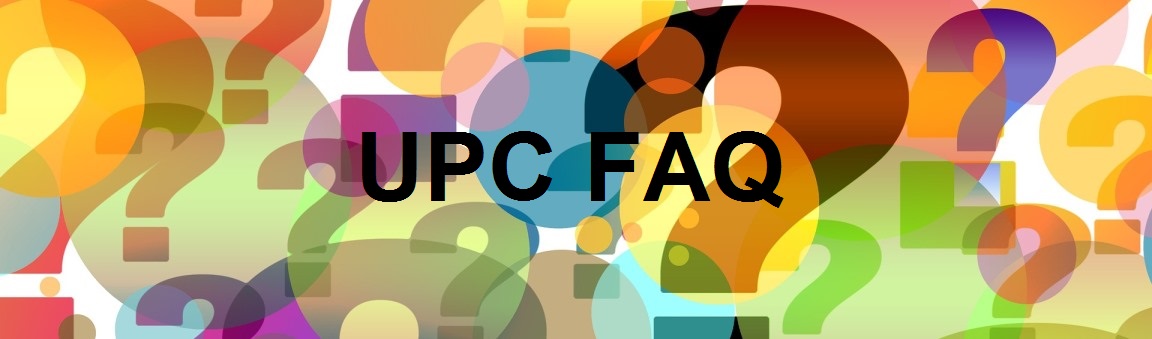 UPC barcode FAQ