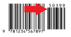 Supplemental barcode for ISBN